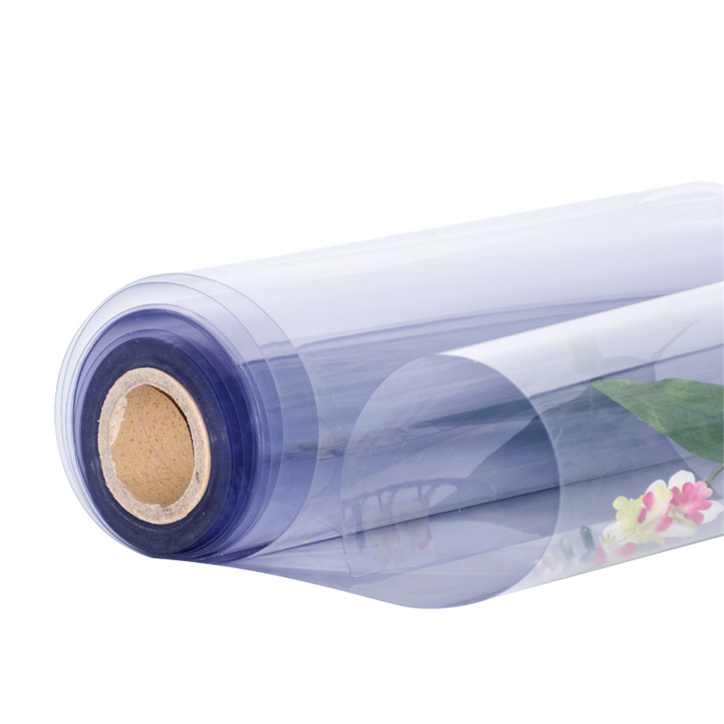 1mm tydligt fast icke - toxiska blå plast pvc.