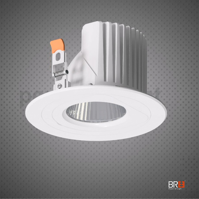Gimbal ner ljus spot light roterad ner ljus 30W