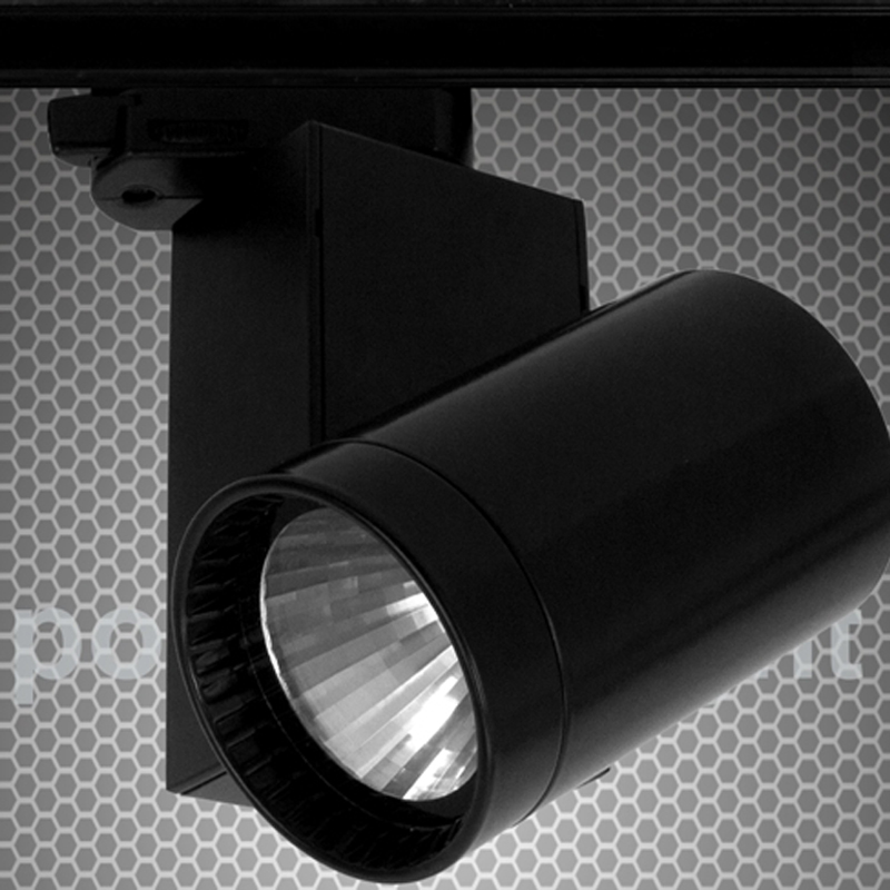 Cylinder design spår hängande spotlight inomhus vägg spår belysning