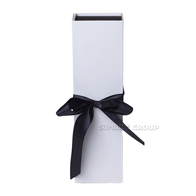 Rektangel Foldbar Förpackning Box Anpassad Skriv Vinpapper Boxer #winebox