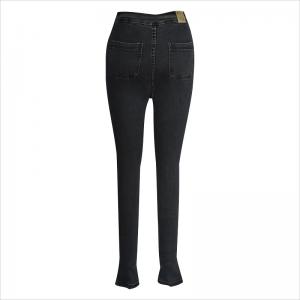 fin passform disco grå skinny jean WS1005