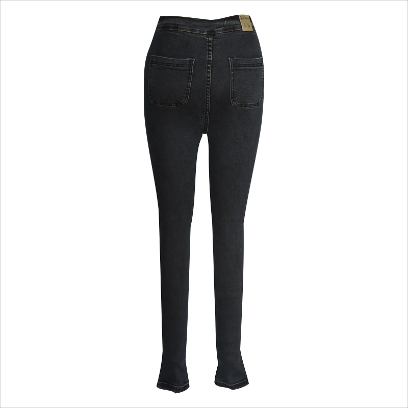fin passform disco grå skinny jean WS1005