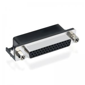 D sub hd 90 graders PCB 44-pinnar kvinnlig kontakt