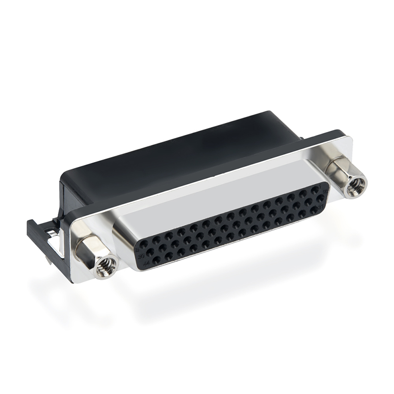D sub hd 90 graders PCB 44-pinnar kvinnlig kontakt