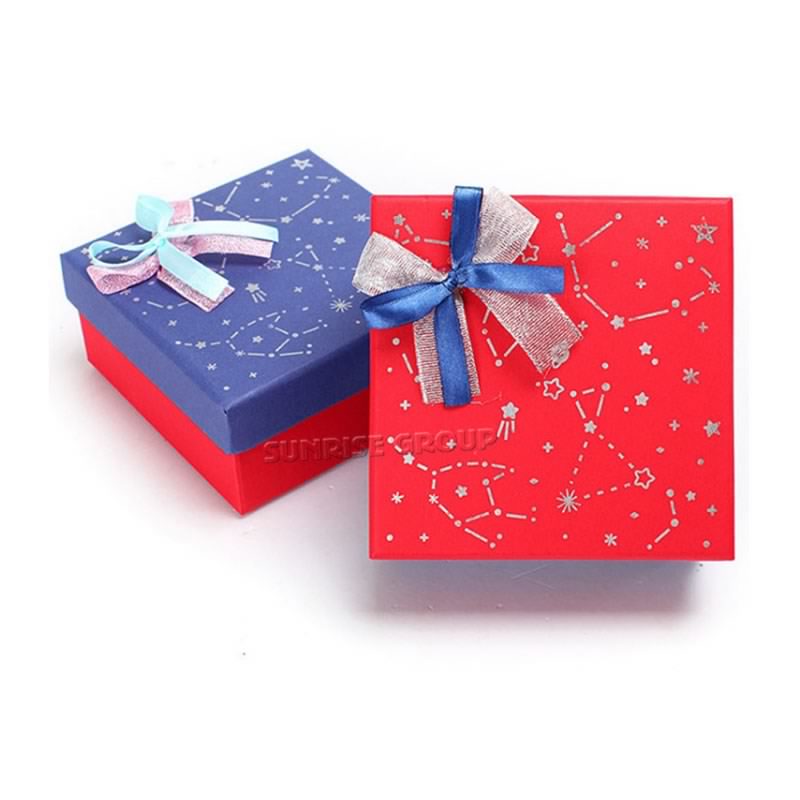 Papperstryckt anpassat julklappssamling godisförpackning presentförpackning