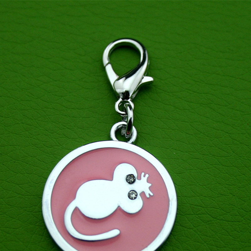 En hund märkning Animal Collar Tags Identifiering Taggar