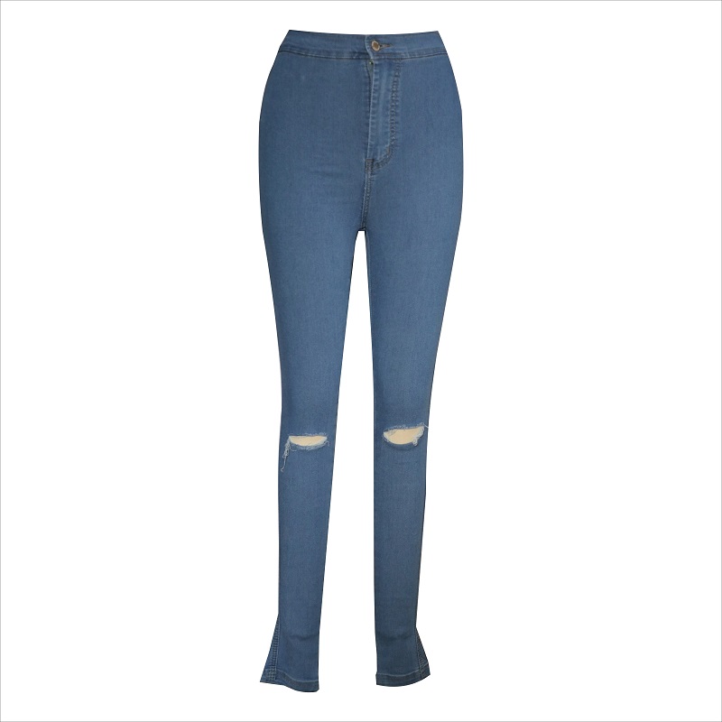 obehaglig knä disco skinny jean WS1132