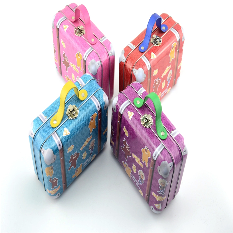 2108 ny design anpassad rektangulär lunchförpackning med handtag och lås