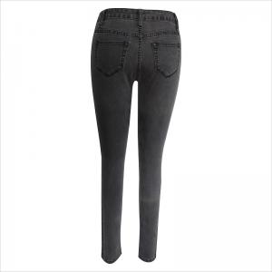 mode grå skinny jeans WS10121