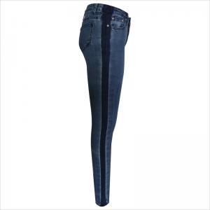 mode kontrast tvätt skinny jeans WS10122