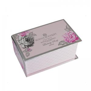 varm stämpel logotyp bokformad vikbar styv magnetisk stängning presentförpackning