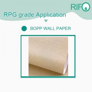 Stark tåravvisande vitt PP-syntetiskt papper för handdragväska