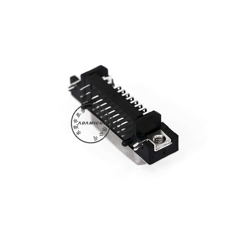 svart ROHS höger vinkel dvi 24 + 5 d subkontakt för PCB