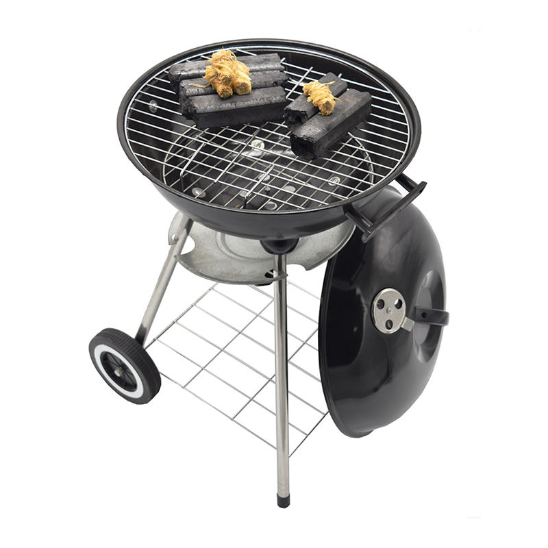 Bärbar utomhus trädgård kettelgrill BBQ kolgrill