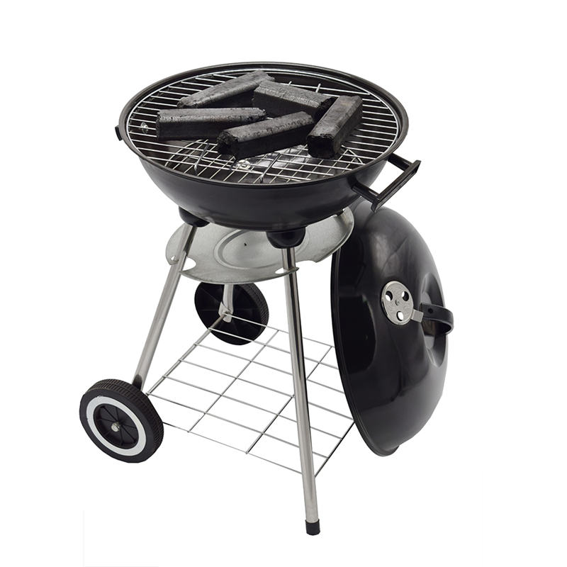 Bärbar utomhus trädgård kettelgrill BBQ kolgrill