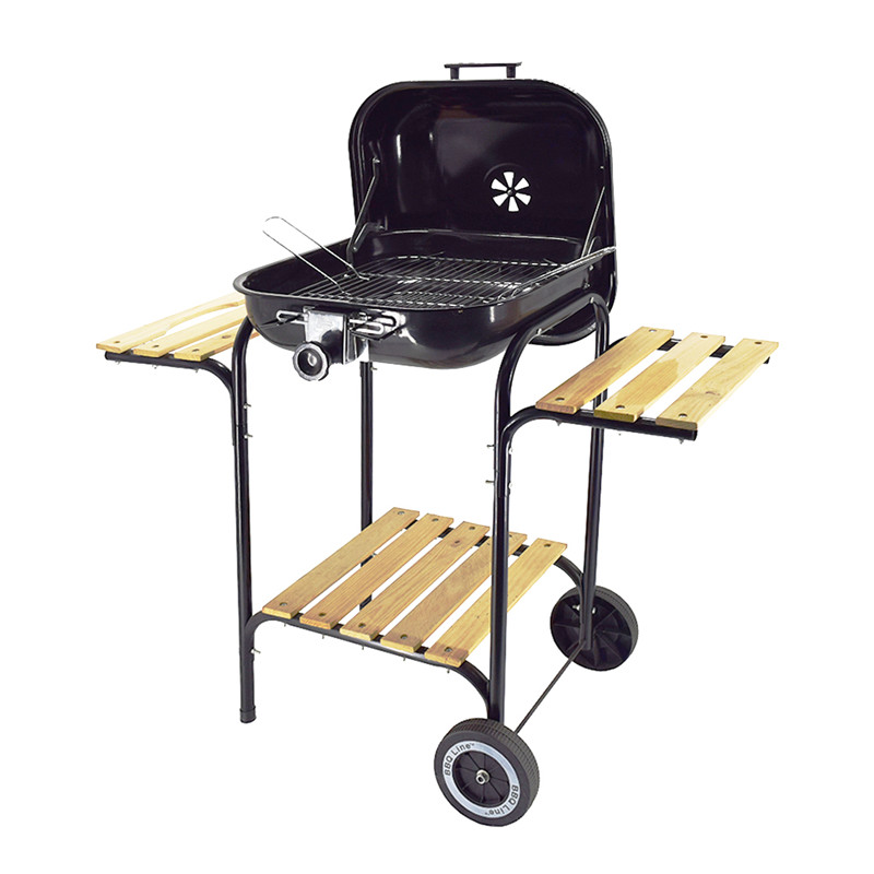 18 u0026 quot; Kettle Grill BBQ Charcoal Grill för camping