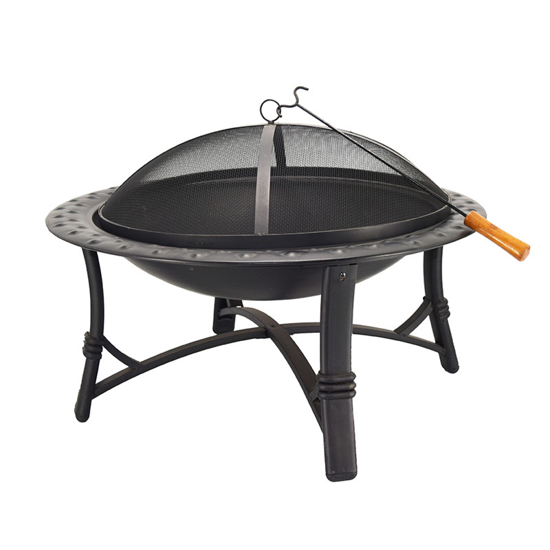 Högkvalitativ järngjuten metall utomhus eldstad bbq eldstad