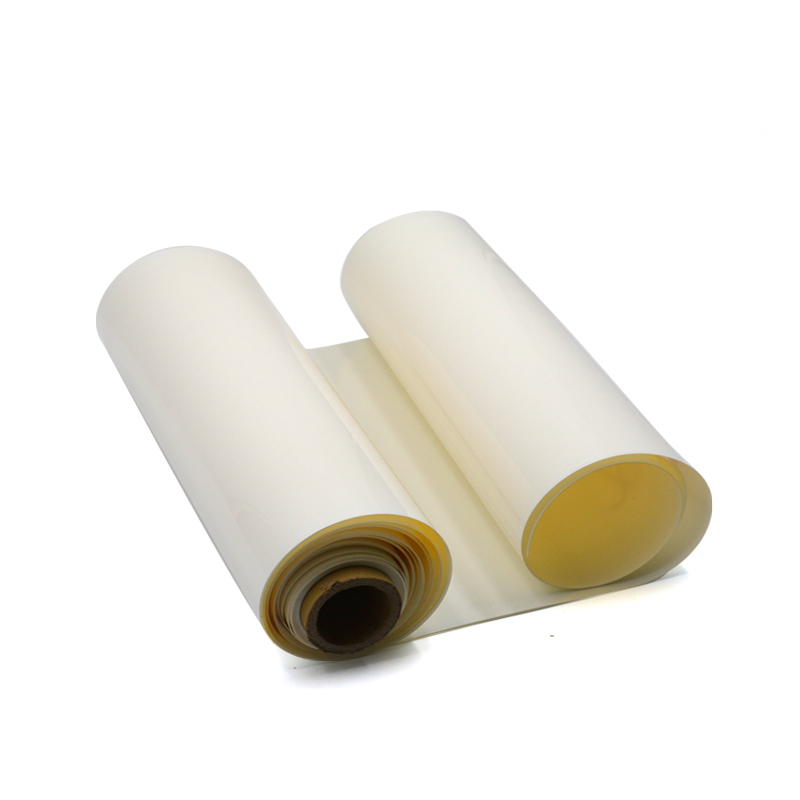 Högblank vit plast PBT-film för skidbräda
