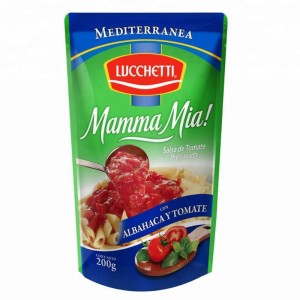 rundbotten enkelväv uppväska för kaffe te husdjur mat och utsäde förpackning