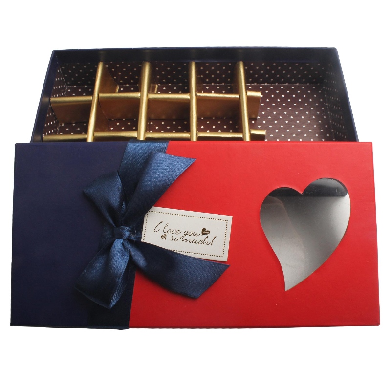 mat kvalitet papper presentförpackning choklad låda cookie box