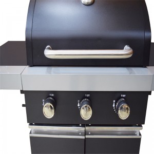 Partihandel utomhus kallvalsad bbq gasgrill