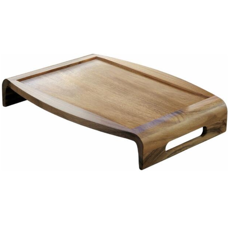 Acacia vändbar servering / sängbricka