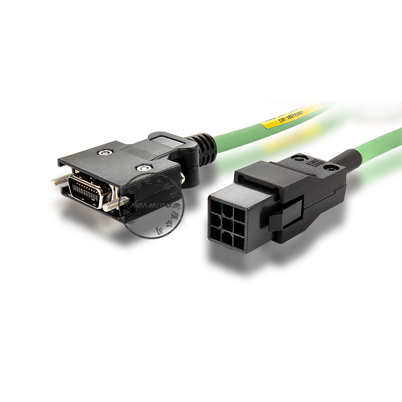 delta-servomotorkodare av hög kvalitet, industriell elektrisk kabel ASD-A2-EN0003-G