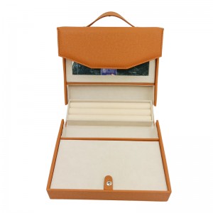 Anpassad tryckt portföljformad förpackningslåda av Art papper