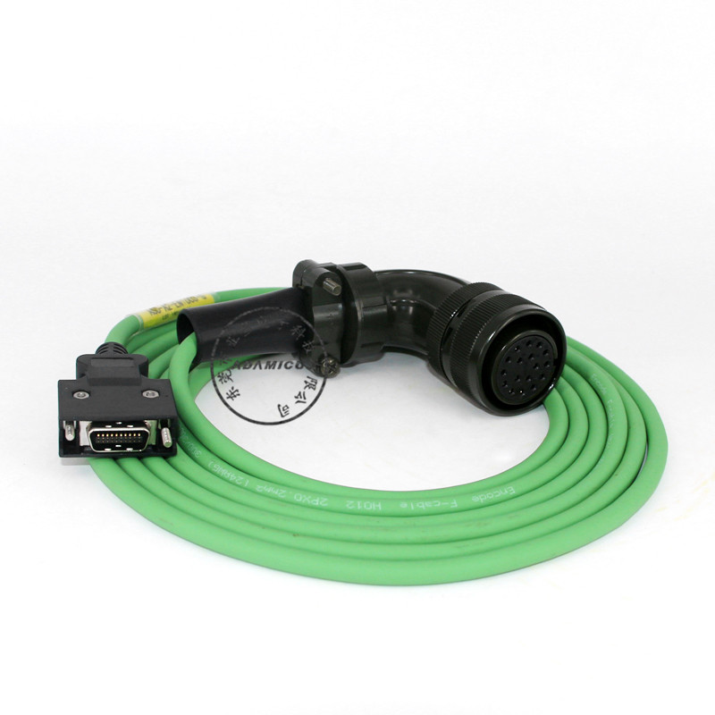 högspänning elektrisk kabel Delta servomotor kodare flexibel elektrisk kabel