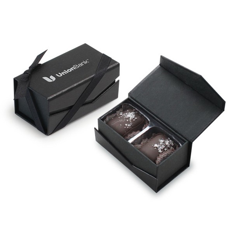 OEM Svart Anpassad fällbox Personlig presentförpackning