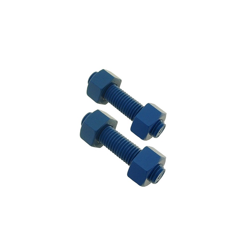 PTFE belagda dubbar, bultar och muttrar