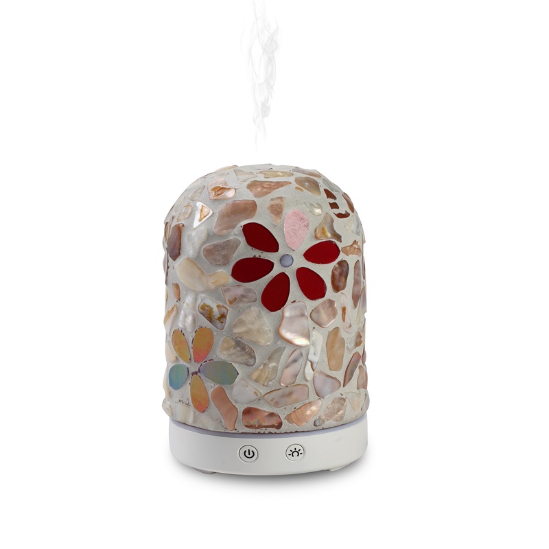 Ny produktidé 2018 mosaikblomglas aromoljediffusor