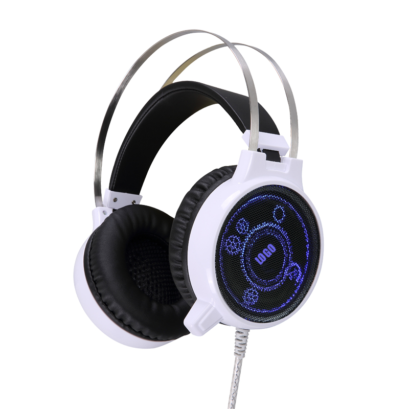Kina tillverkare högkvalitativt spel headset över örat för PC