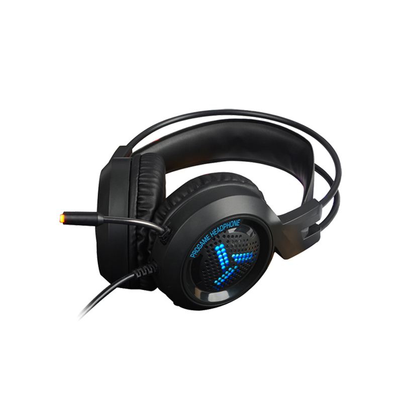 över head 7.1-spelheadset med omgivande ljud för XBOX ett