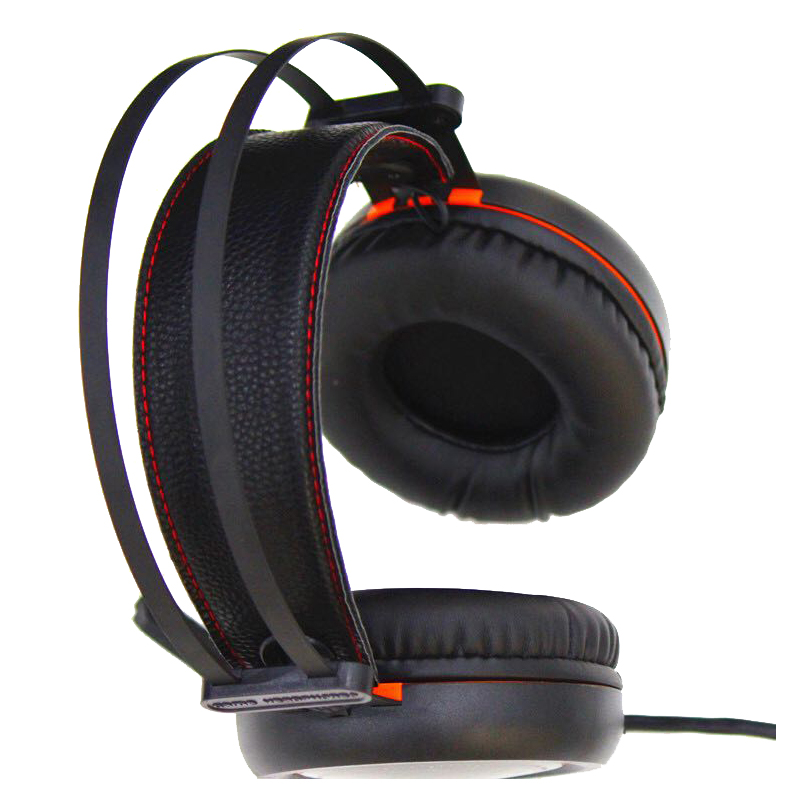 Anpassat logotypspel headset 2018 brusreducerande för PS4, laptop, PC