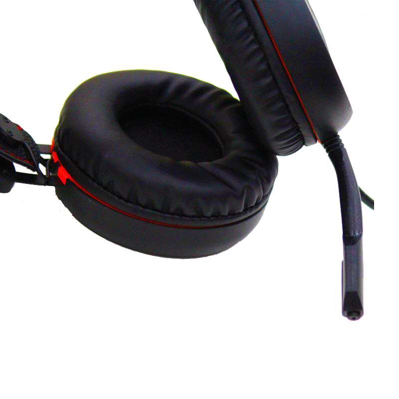 Anpassat logotypspel headset 2018 brusreducerande för PS4, laptop, PC