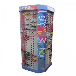 Anpassade glasögon / rackstativ / kartong Display Hook Display
