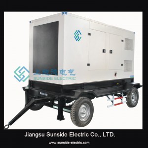50kW Cummins trailersgeneratorer till salu