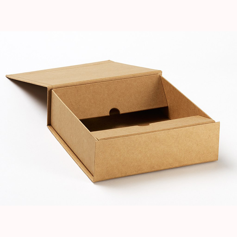 Handgjord whosale specialdesign lyx vackra kartong fällbara kraftpapper mat presentask