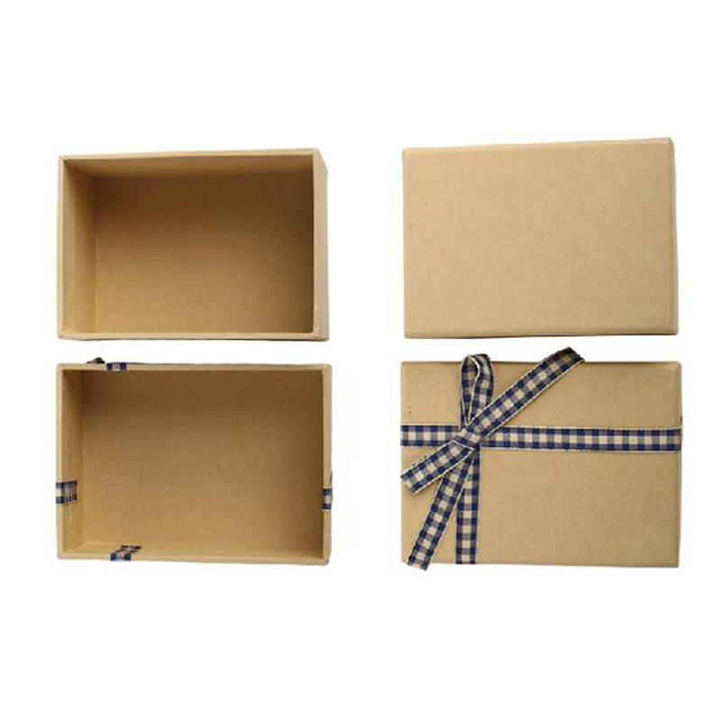 Kina leverantör anpassad grossist lyx Kraft styv pappersbox