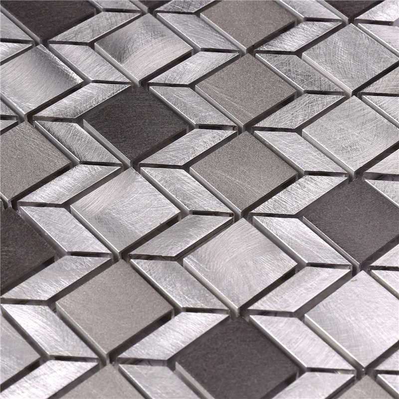 Kubmönster 3d-mosaiktegel för heminredning
