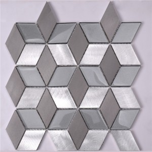 Easy Clean Diamond / Rhombus Formed Mosaic brickor