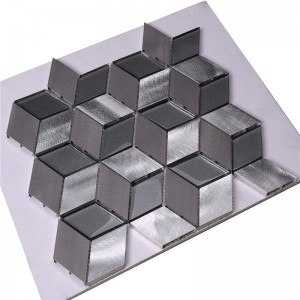 Easy Clean Diamond / Rhombus Formed Mosaic brickor