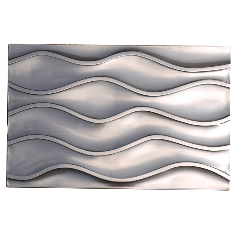 30 * 60 Wave Metallic / Metal Mosaic Tiles för Backsplash