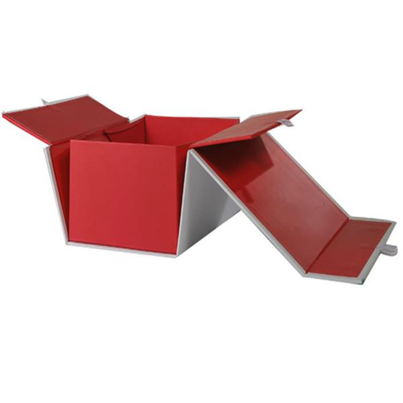 Anpassad magnet Fällbart papper Flat Pack Box Box Lyxig magnetgåva med magnetstängning