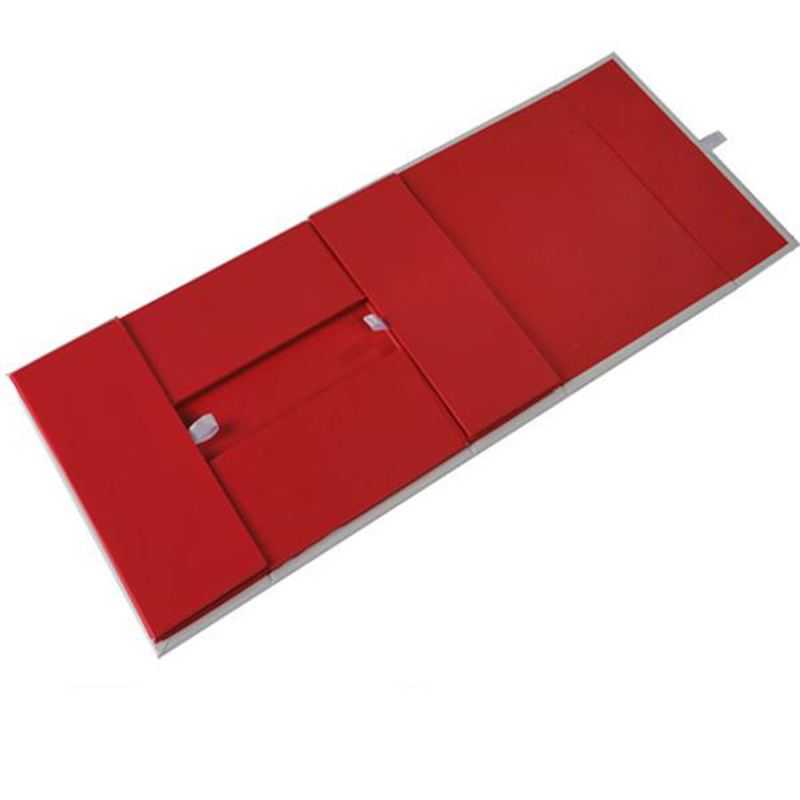Anpassad magnet Fällbart papper Flat Pack Box Box Lyxig magnetgåva med magnetstängning