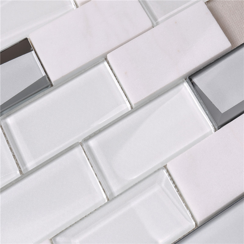 HMB48 Självhäftande 3d Gel Cube 3d mosaik väggplattor för ny design