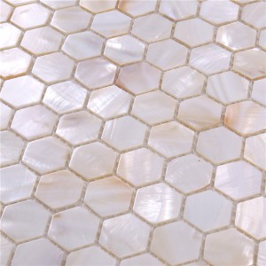 BK18 Kina som tillverkar naturliga lila Mother of Pearl Seashell Backsplash Mosaic Tiles