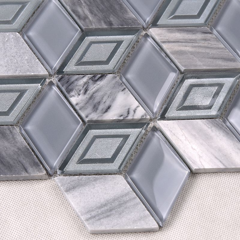 Hot Sale Hexagon 3D diamantformade mosaikplattor Filippinerna och Egypten