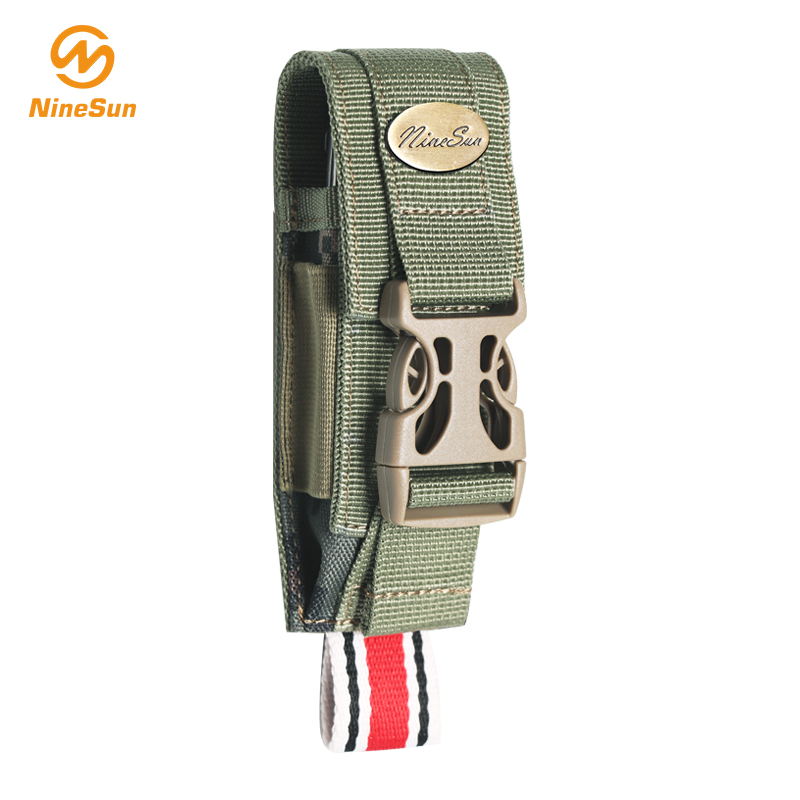 Liten grön Nylon vikknivsmantel- NS-KF-180012